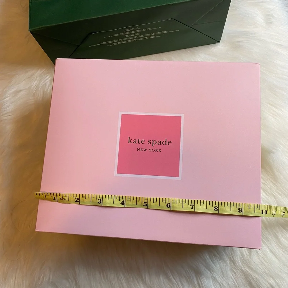 Kate Spade empty gift box gift bag gift wrap
